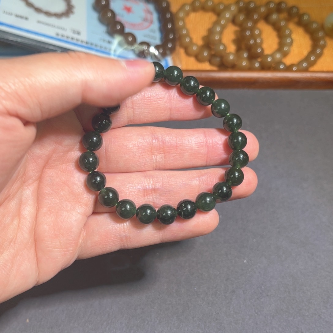 和田玉手链未镶嵌