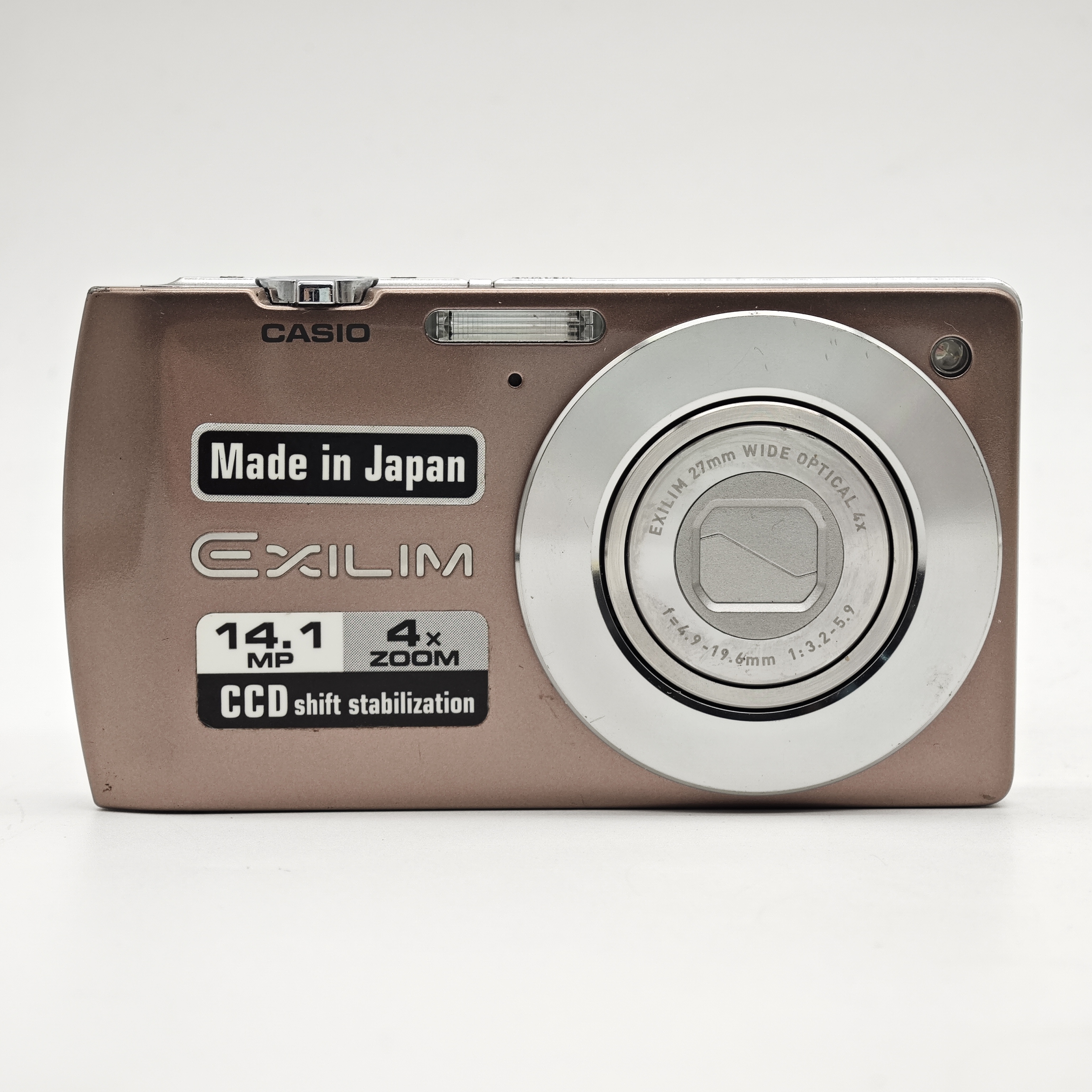 9新 Casio/卡西欧 S200 1410万像素 屏幕轻微暗角不影响出片
