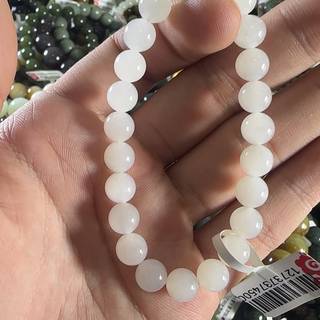 和田玉手链未镶嵌429