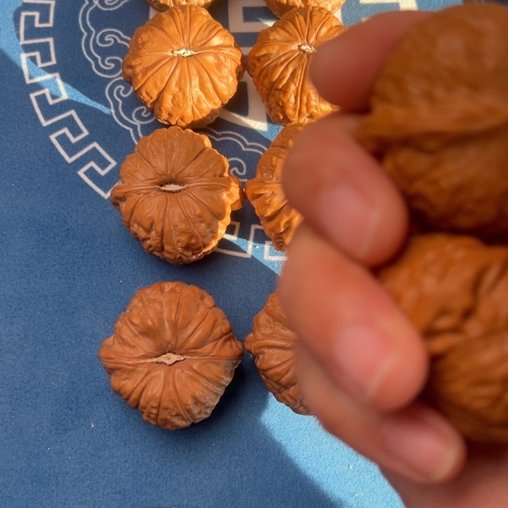 把件文玩核桃延**①南瓜