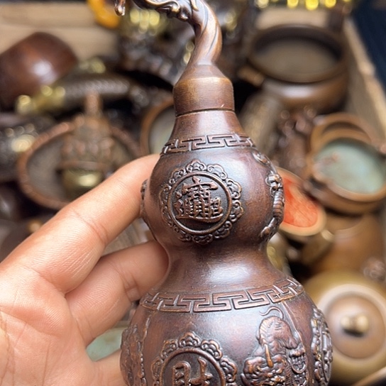 铜制文玩把玩物件