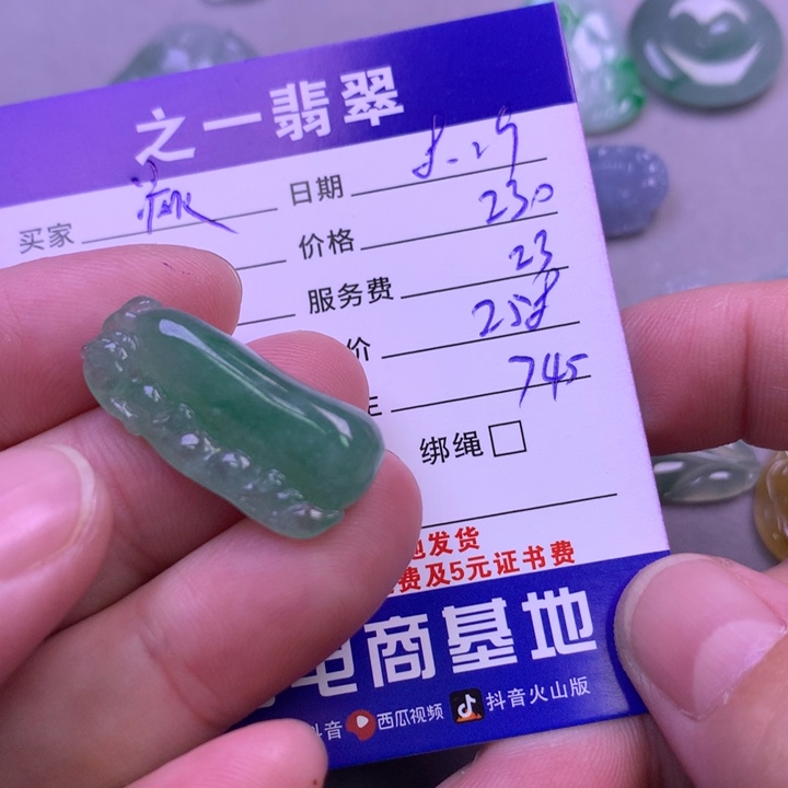 颈饰未镶嵌翡翠焱*