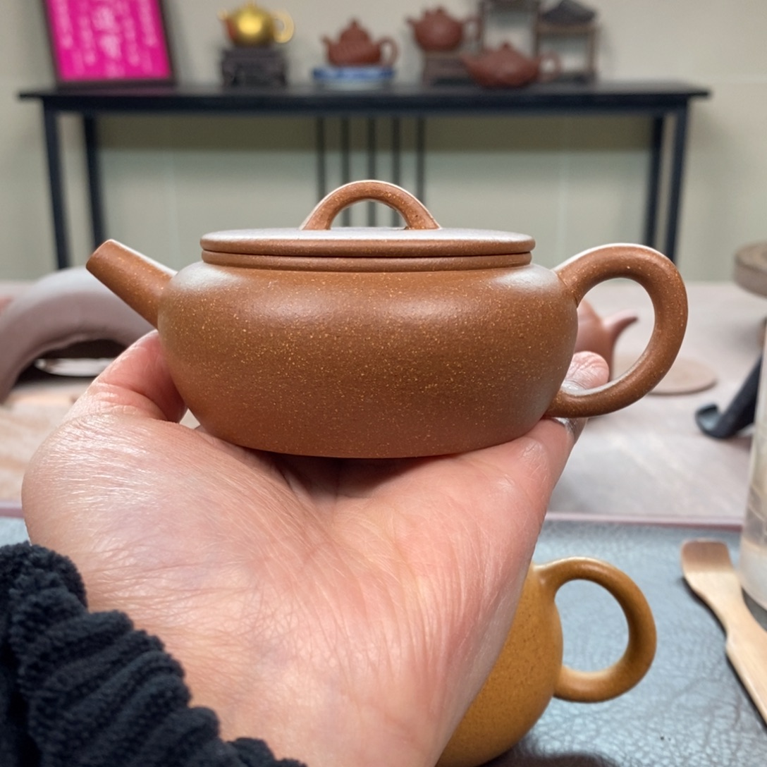 杨***飞紫砂茶壶黄降坡大彬诗意160cc精工半手