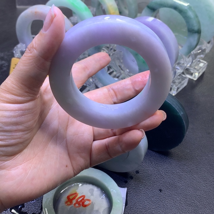 定制翡翠翡翠未镶嵌牡**人