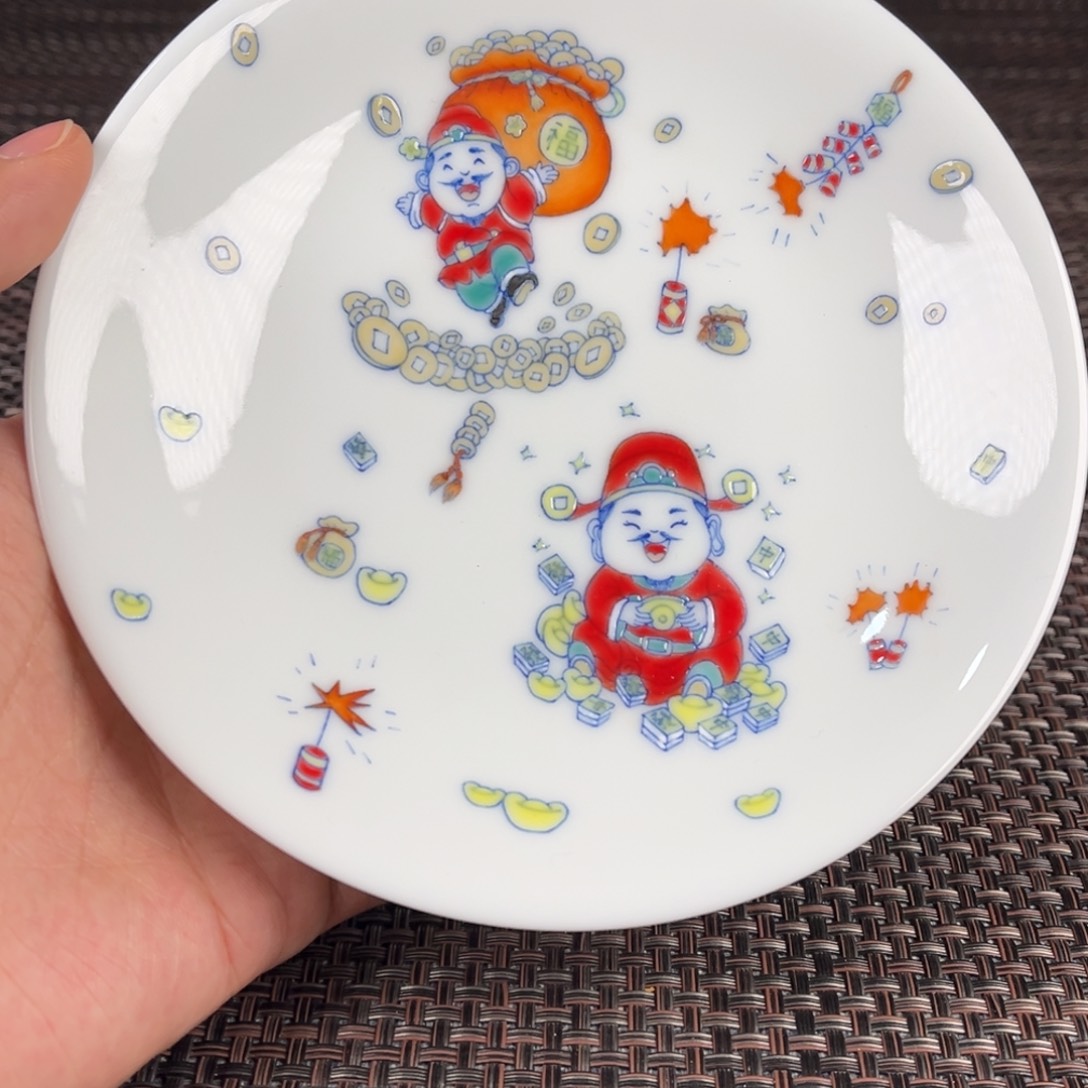 瓷片景德镇陶瓷杯子