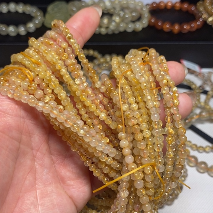 发晶手链未镶嵌天然发晶手链