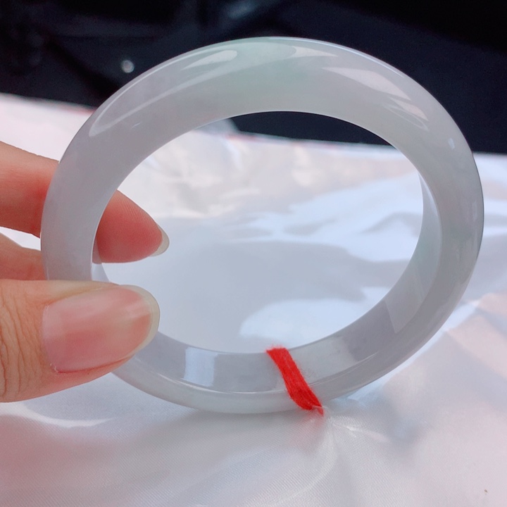 @***静翡翠未镶嵌手镯58圈