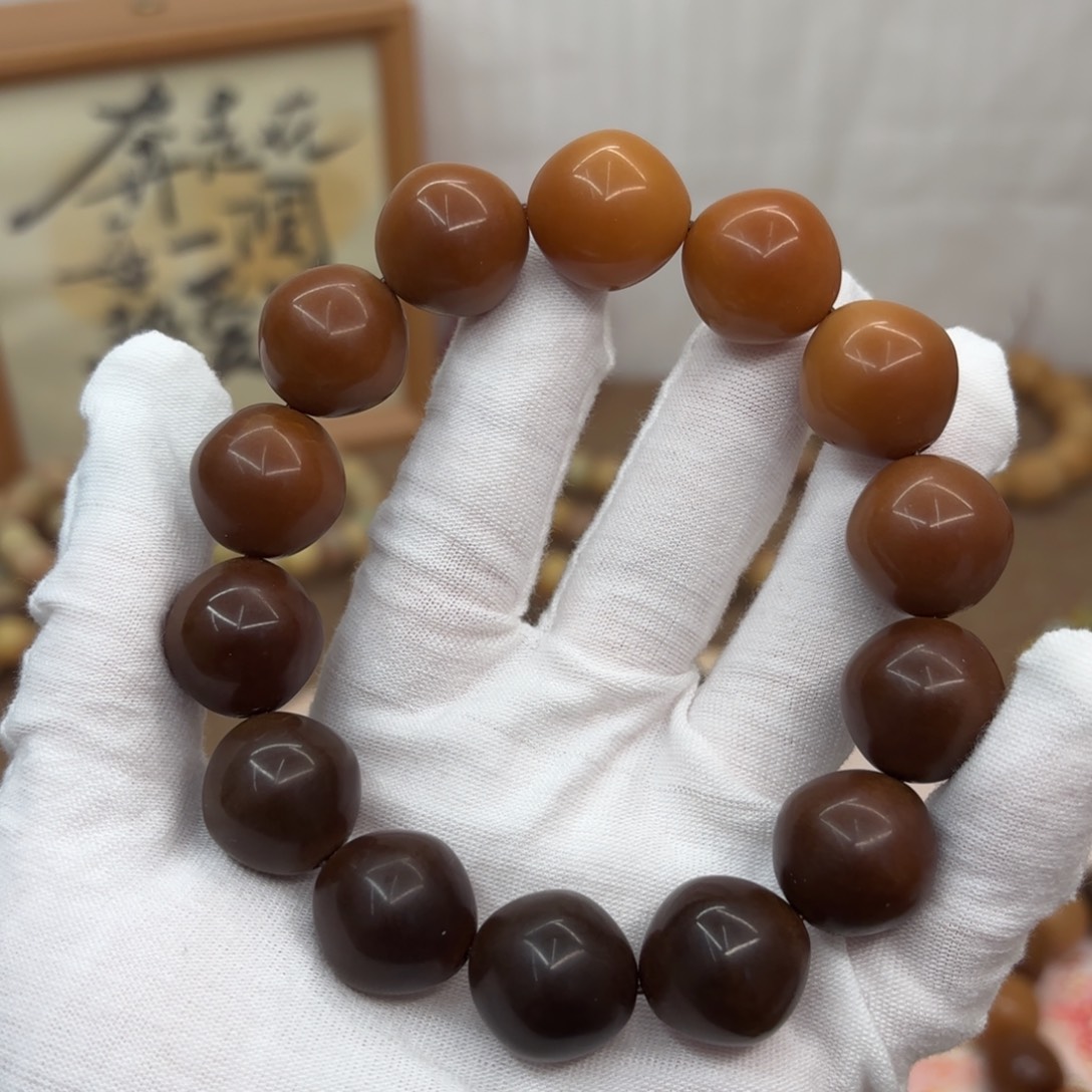 菩提根/象牙果吊坠18干磨瑕疵落地果糖油676