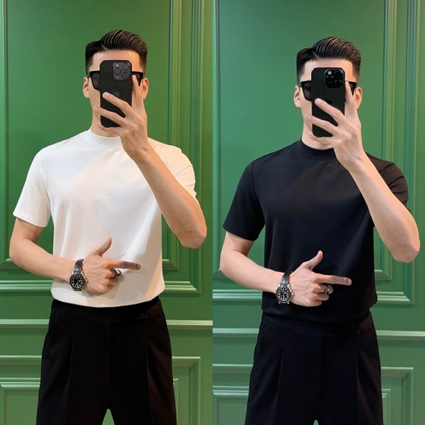  （清仓福利，不退不换）莫代尔-凯同款百搭短袖（男女同款） 