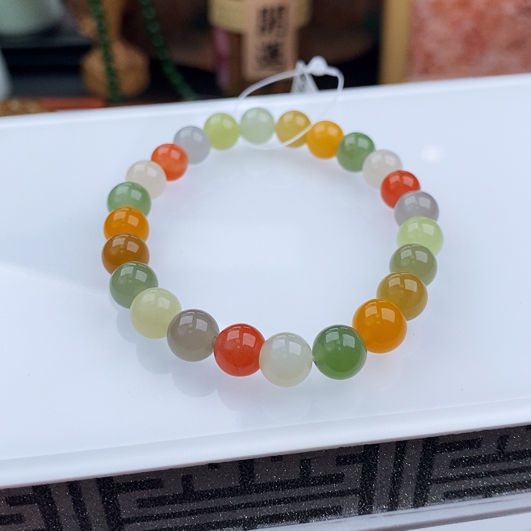 和田玉手链未镶嵌