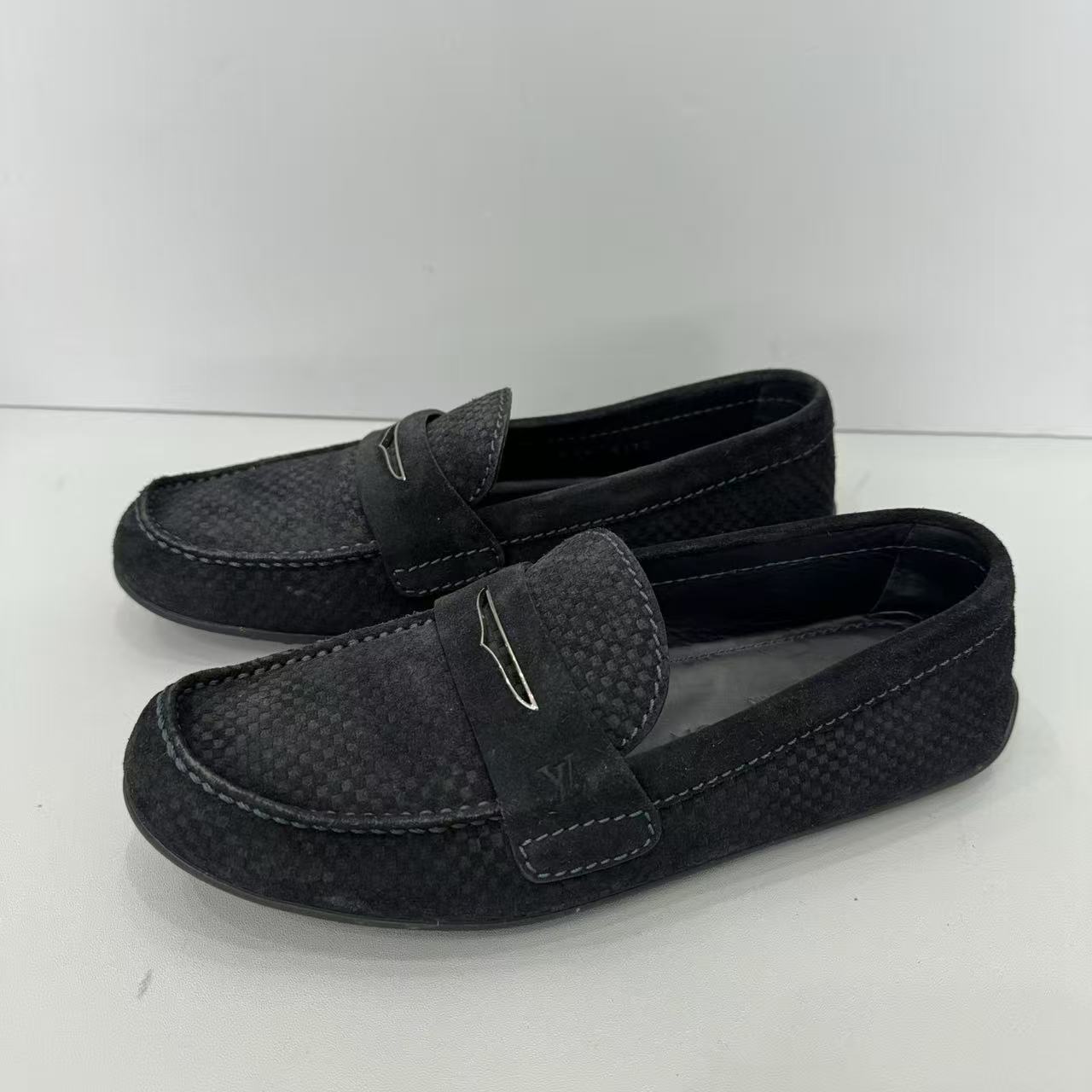 99新 LouisVuitton/路易威登 39码 低帮 豆豆鞋/几乎全新