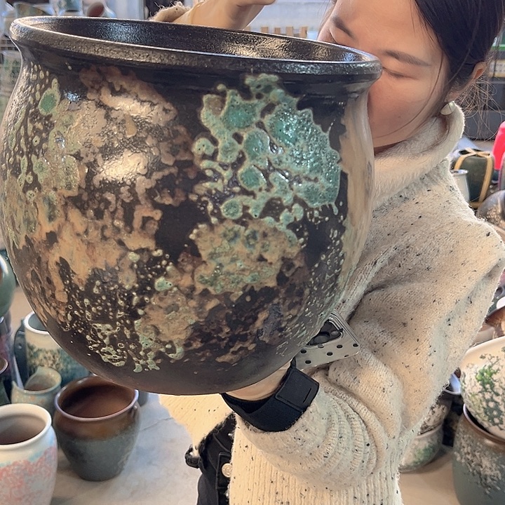 正品口25高25花盆……