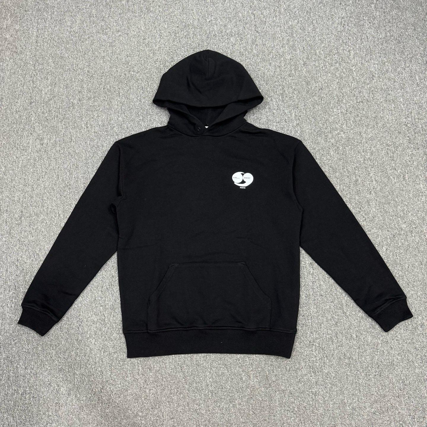 99新 Givenchy/纪梵希 16132894 nz 纪梵希 黑色连帽卫衣 S码99新