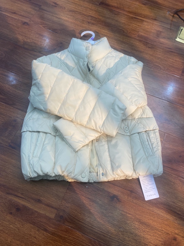 [H4704杏黑时尚气质短外套纯色百搭女士休闲简约韩版女款