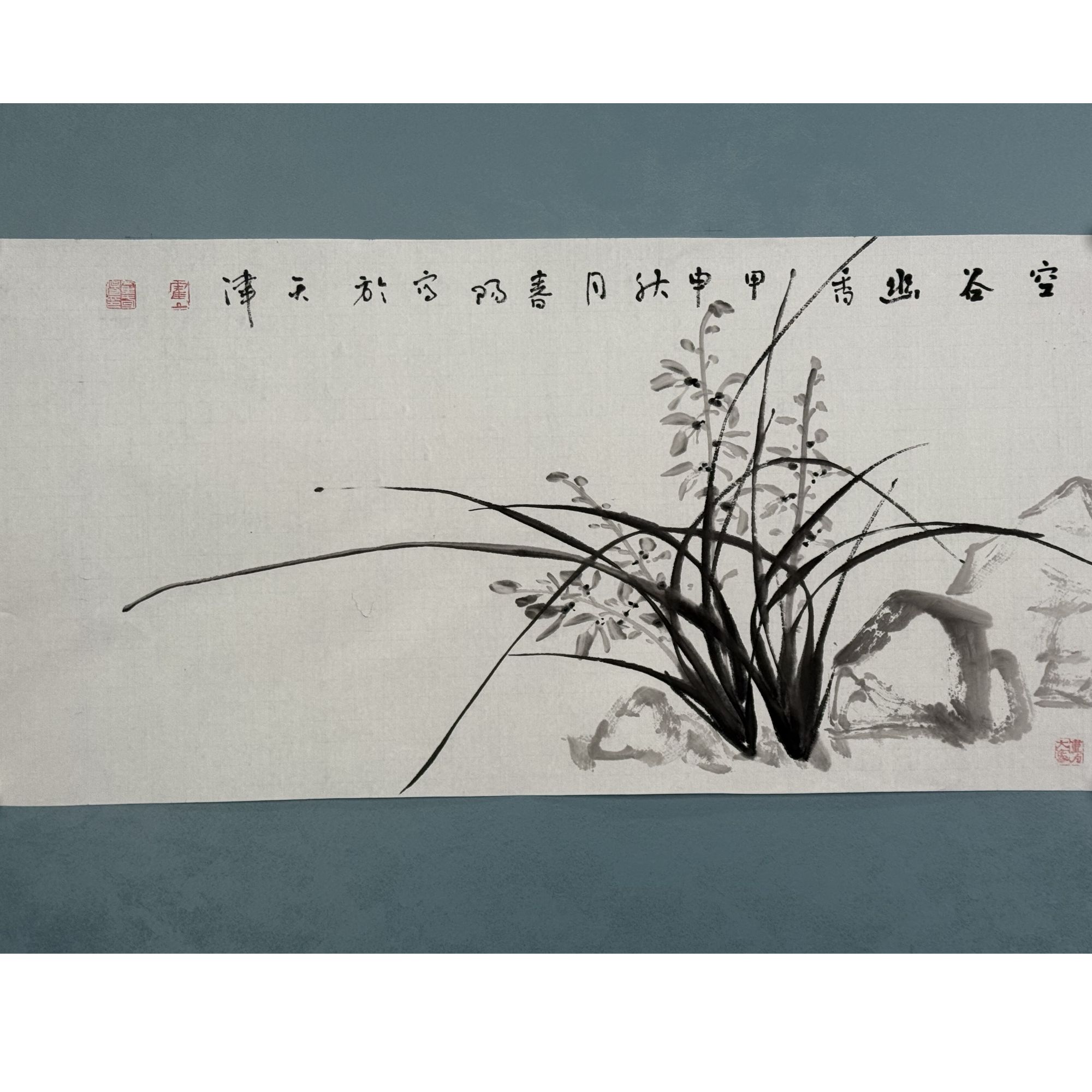 S-1635 霍春阳 空谷幽香 100*50cm