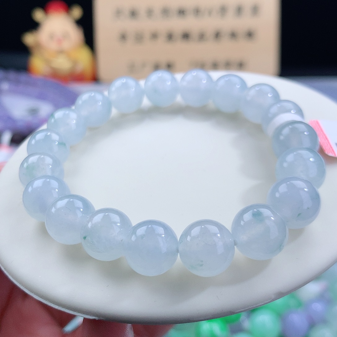 翡翠手链未镶嵌卡10