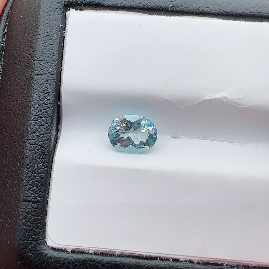 海蓝宝石裸石未镶嵌5✖️7椭圆