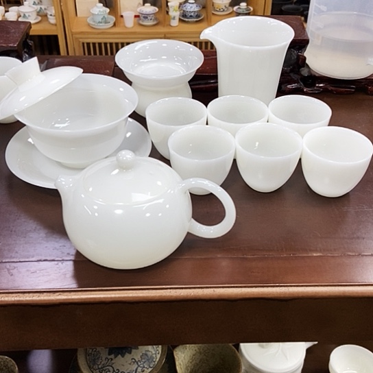 璞玉西施壶大套组6666