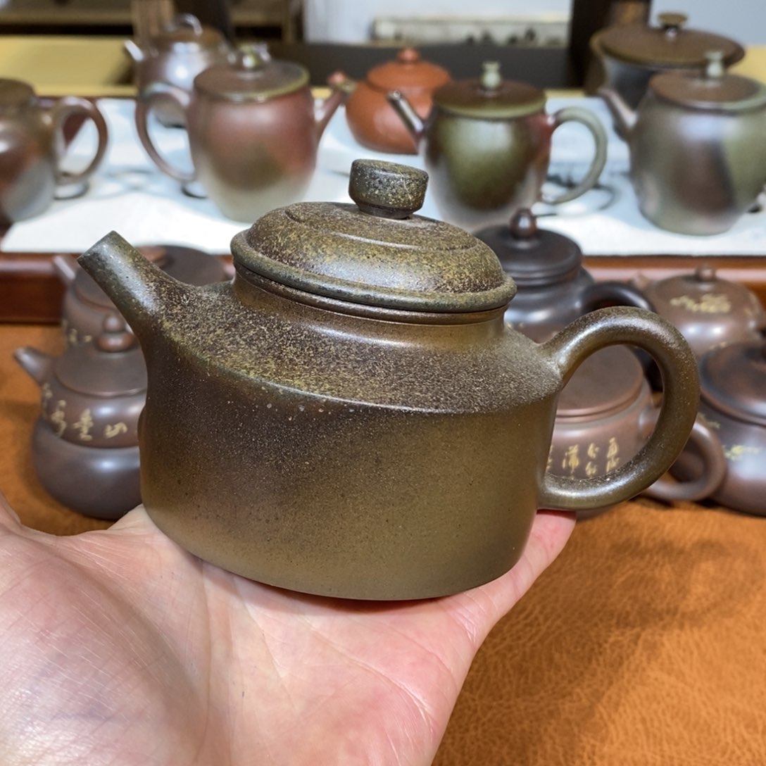 特价柴烧壶200毫升瑕疵壶坭兴陶