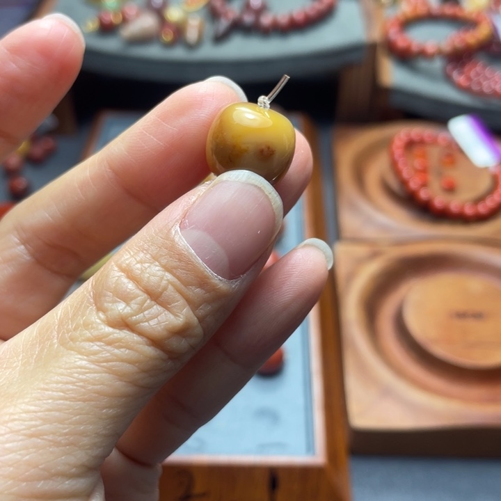 南红玛瑙未镶嵌单珠14