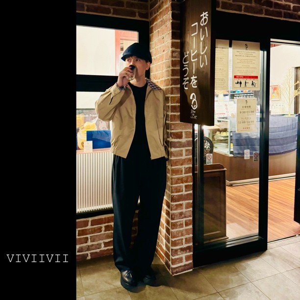 viviivii缪风同原翻领常规款情侣长袖薄款外套松紧复古秋季INS风