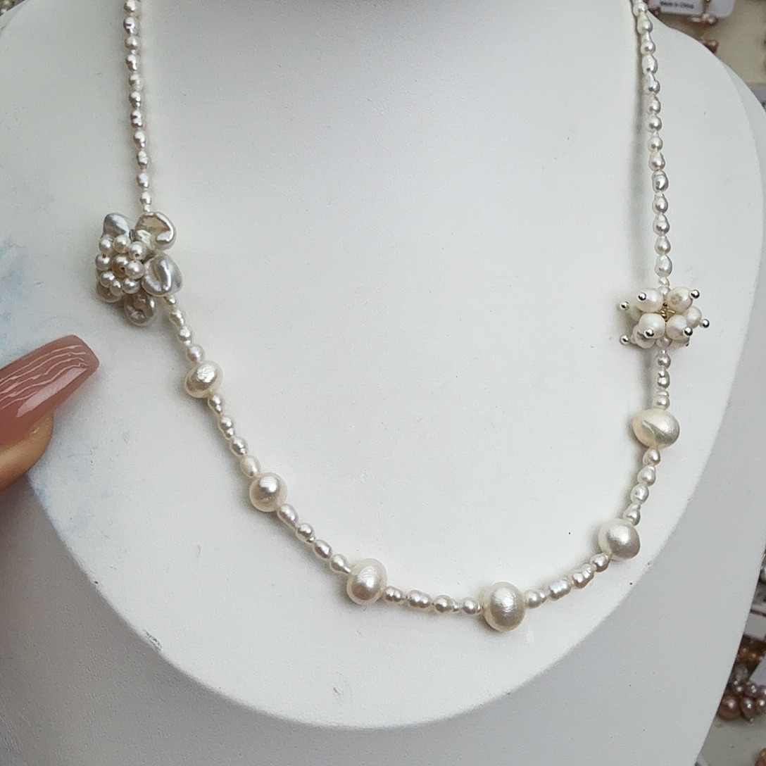 颈饰未镶嵌淡水珍珠