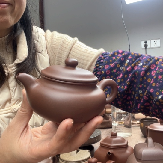 紫砂茶壶?****楽底槽清仿古