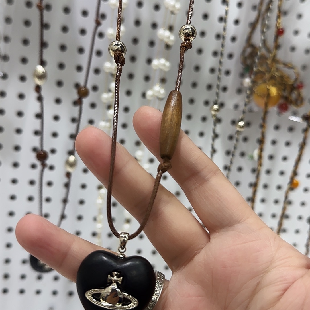 花岗石纯铜锡合金纯铜项链