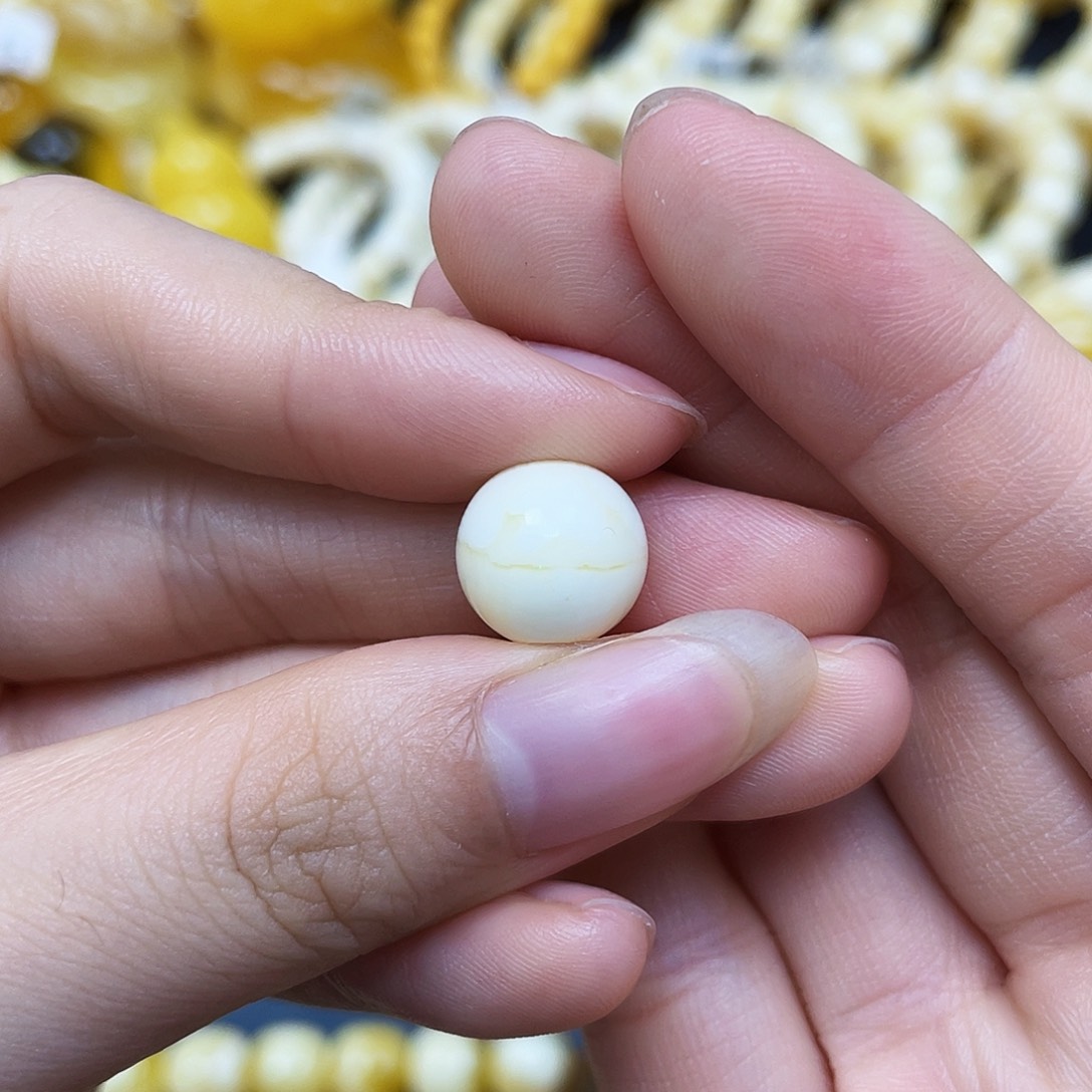裸石蜜蜡未镶嵌圆珠11.5mm