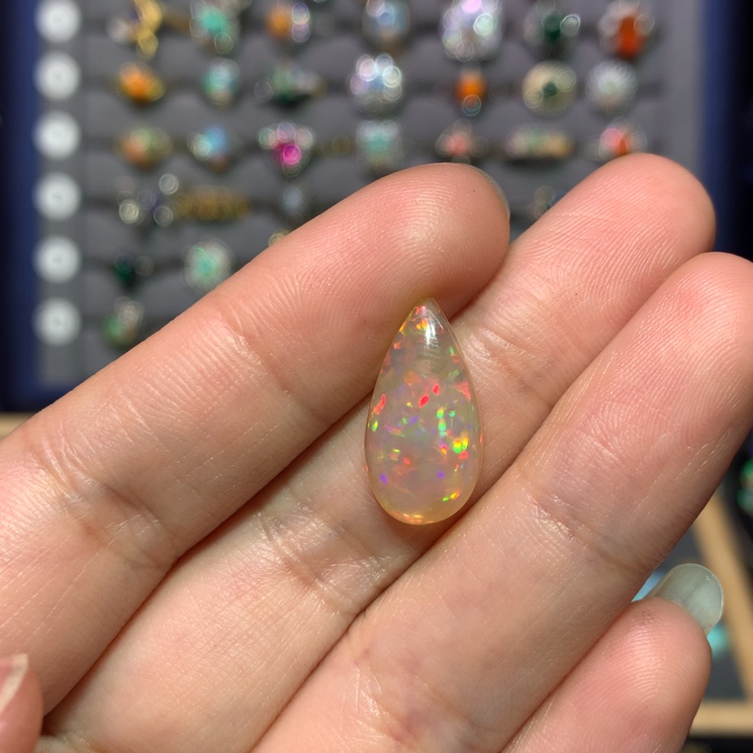 欧泊裸石定制未镶嵌迷*晏