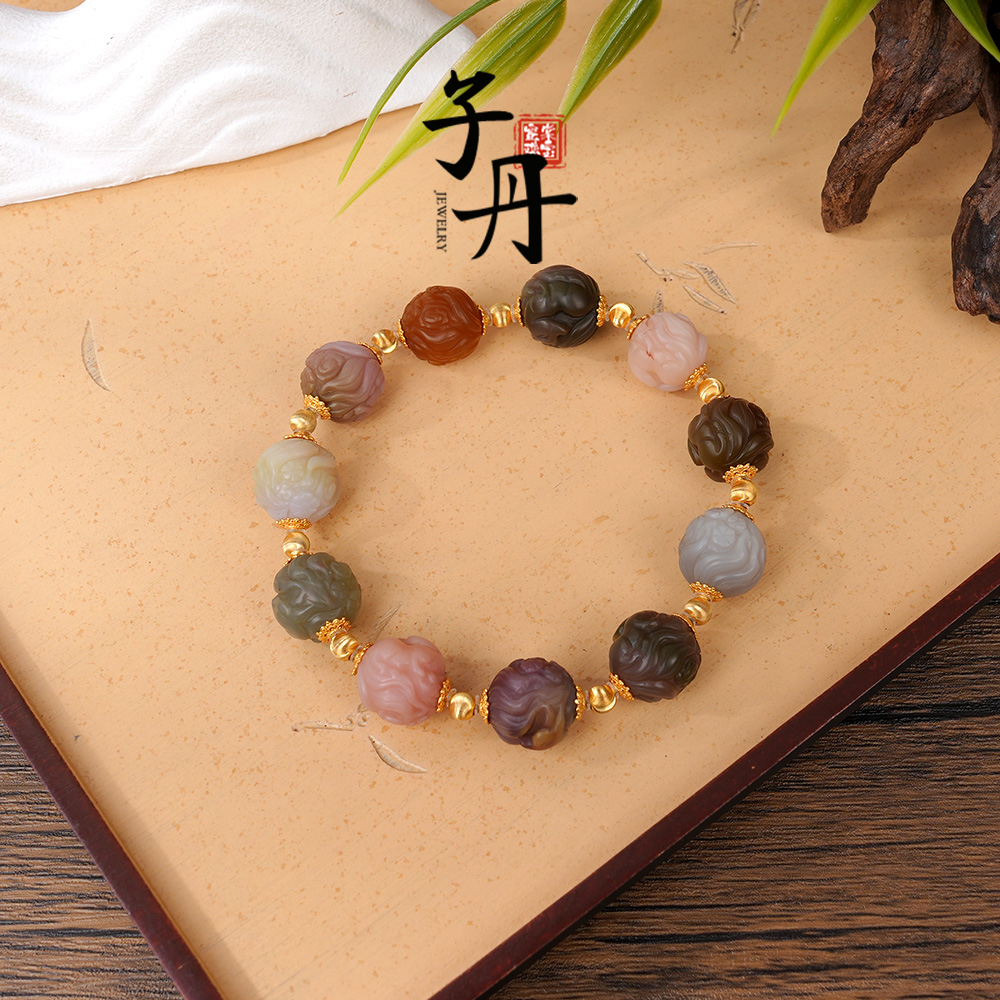 【子丹】盐源凤九手串（多样性发）X1192-1114 