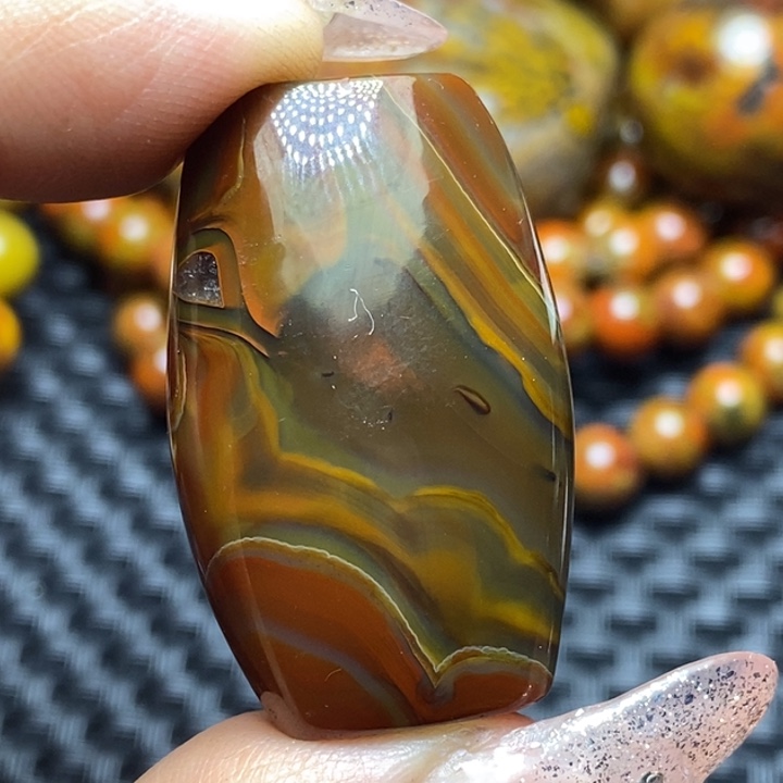 玛瑙/玉髓颈饰未镶嵌天*