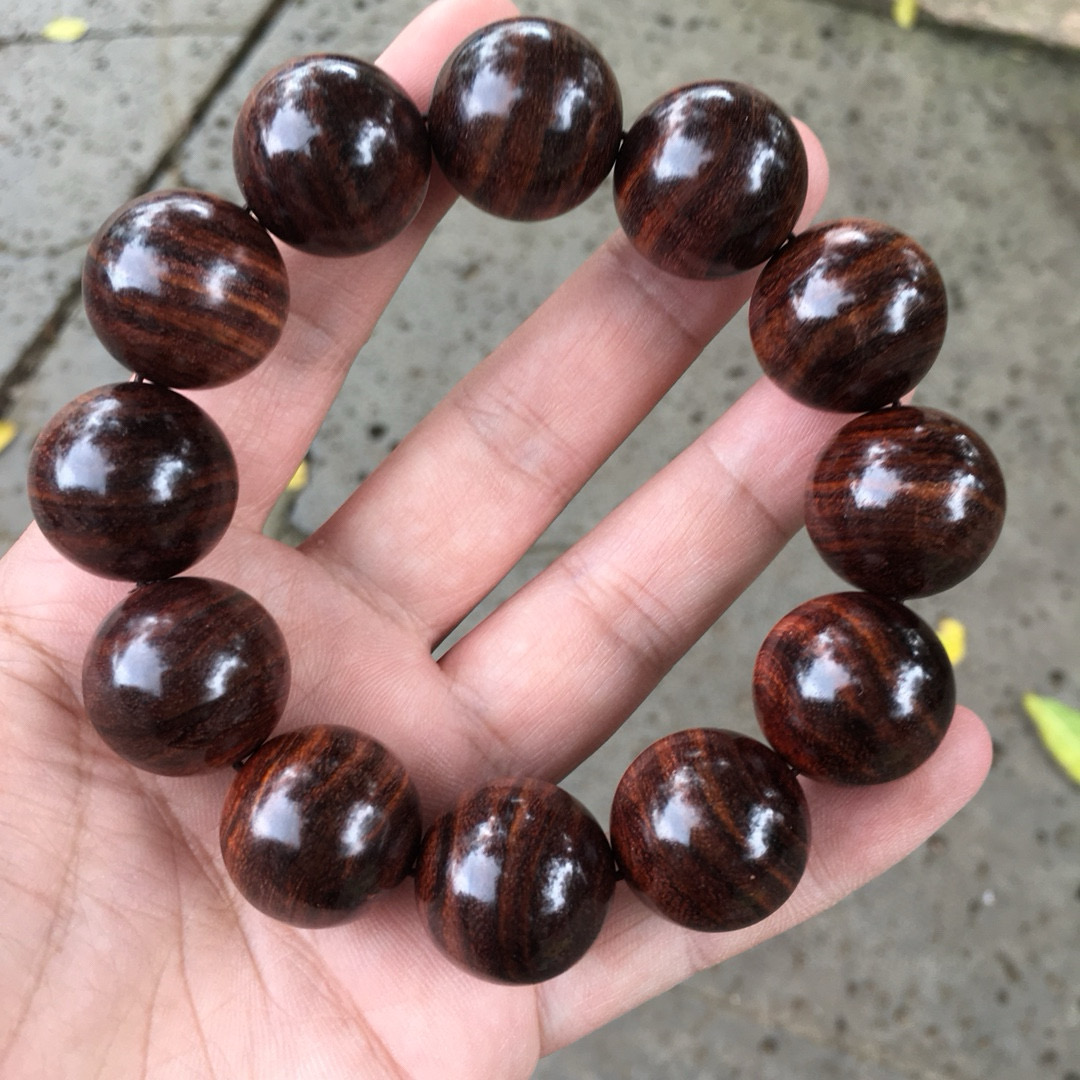 1426海南黄花梨2.0手串老干料同品多样性发一