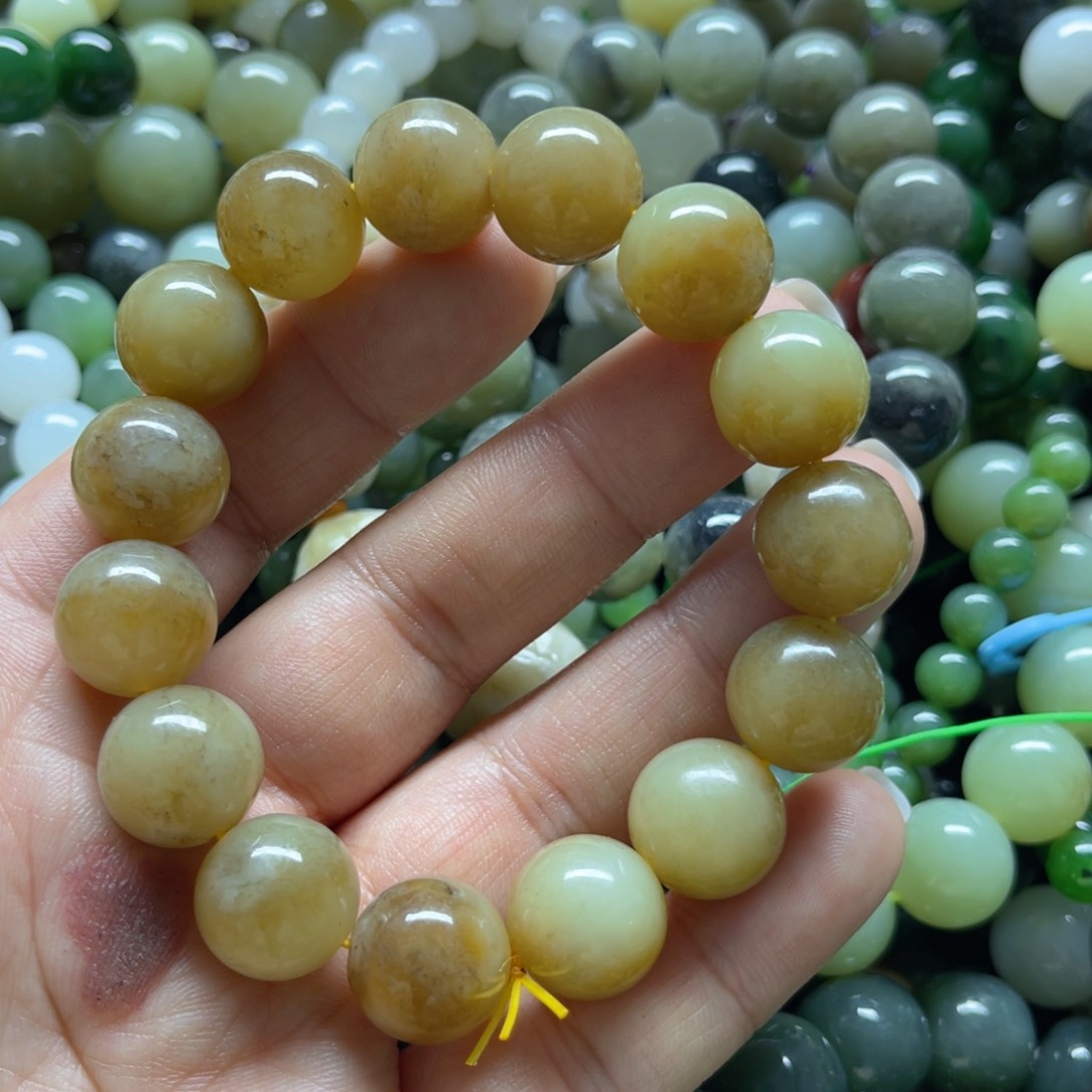 和田玉手链未镶嵌