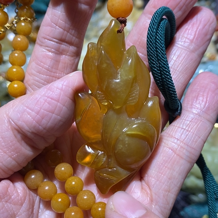 岫玉岫玉吊坠未镶嵌