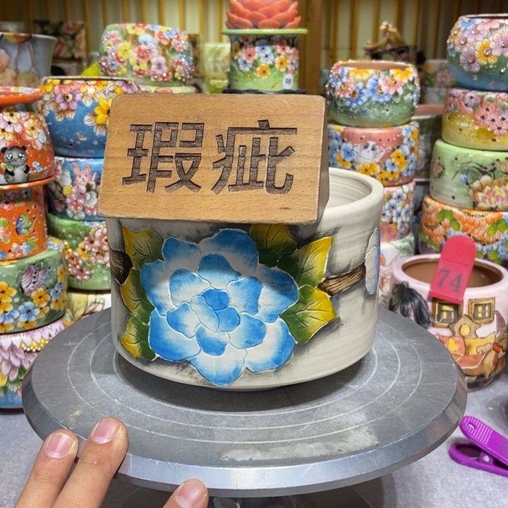 景德镇艺术手绘作品