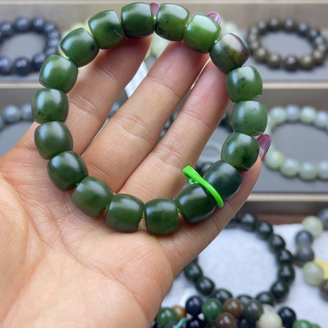 和田玉手链未镶嵌