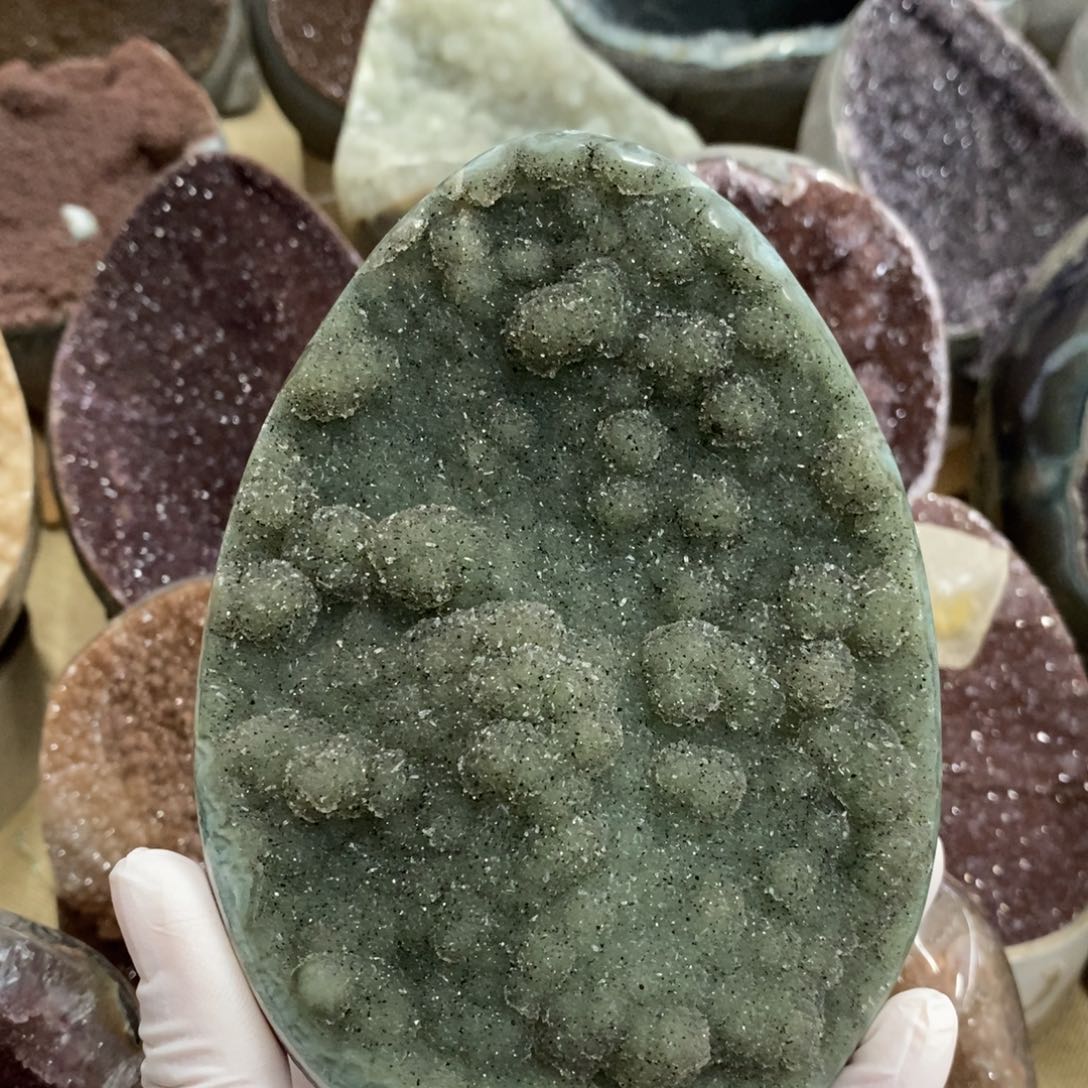 水晶天然水晶爱心未镶嵌