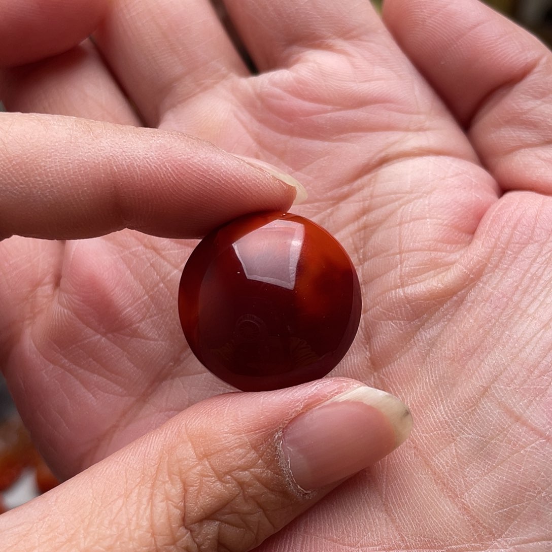 定制南红玛瑙未镶嵌荣