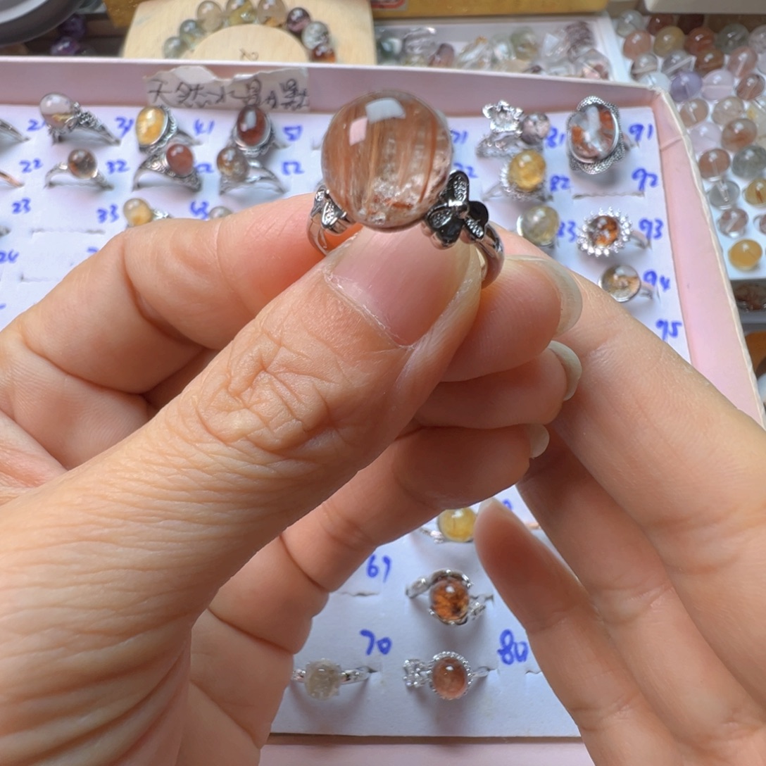 ****辰水晶手链银S925镶嵌