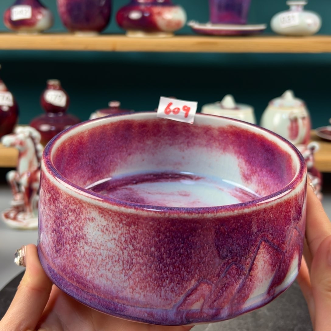 瓷片微瑕水洗纯手工