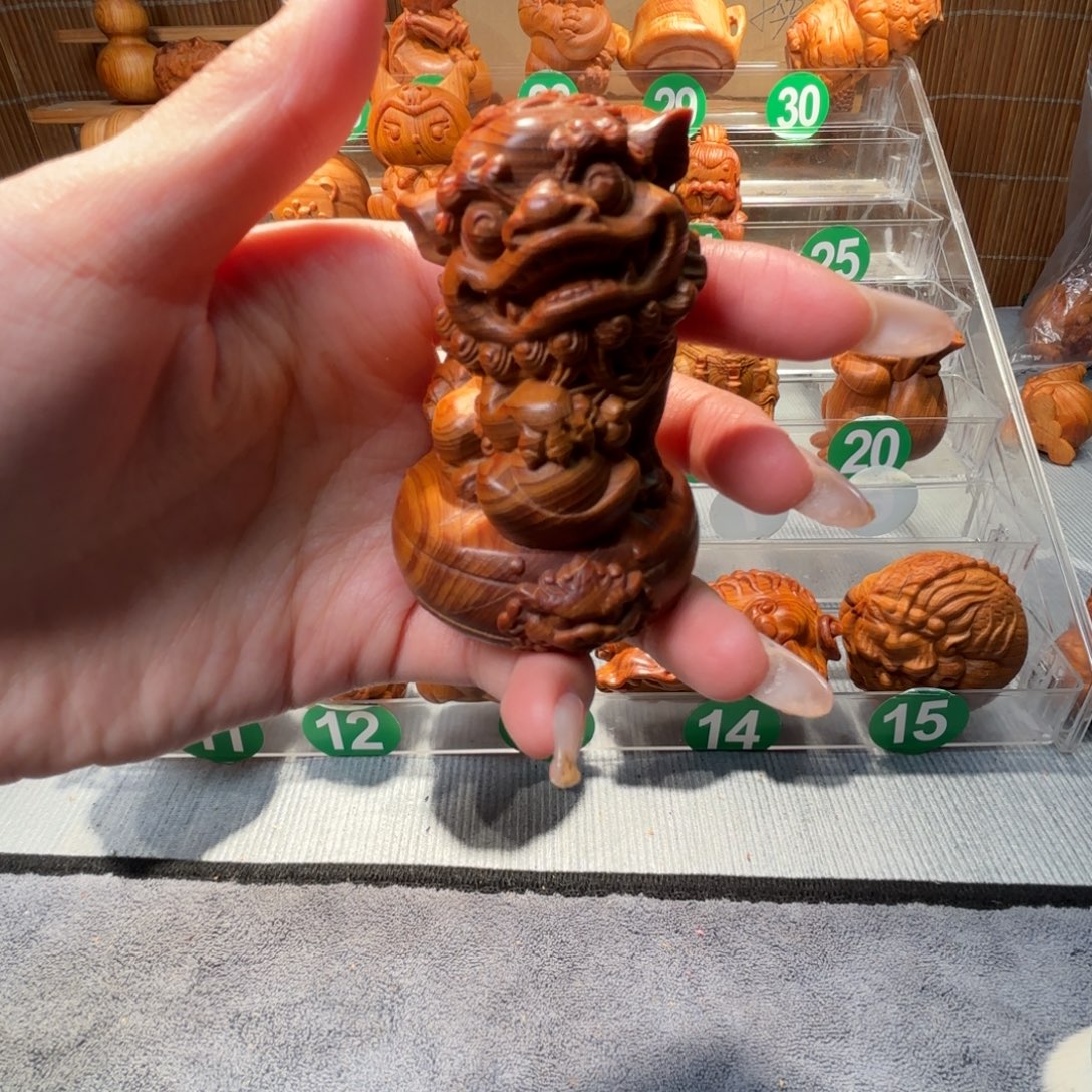 鸿***照崖柏醒狮崖柏陈化料