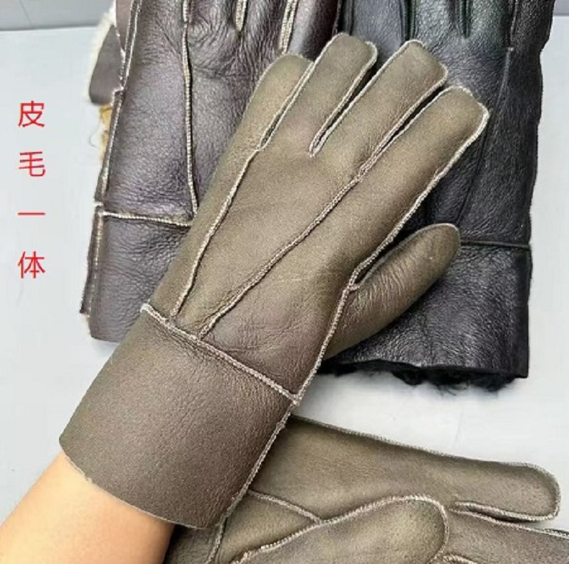 老人青年长辈通用女士男耐磨手套中年保暖