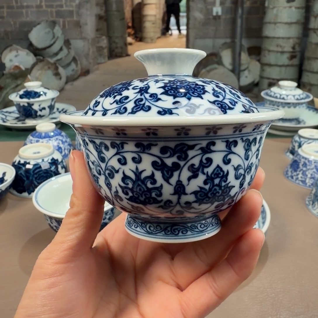 Z***J景德镇陶瓷手工手绘