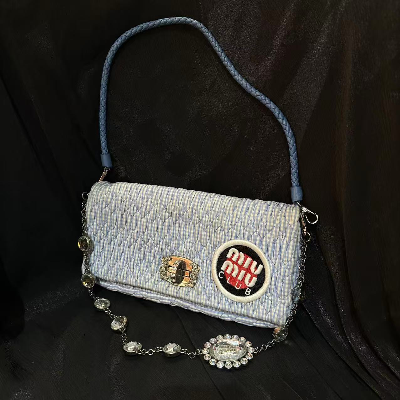 95新 MIU MIU/缪缪 乱乱子中古/女士/单肩包/103778
