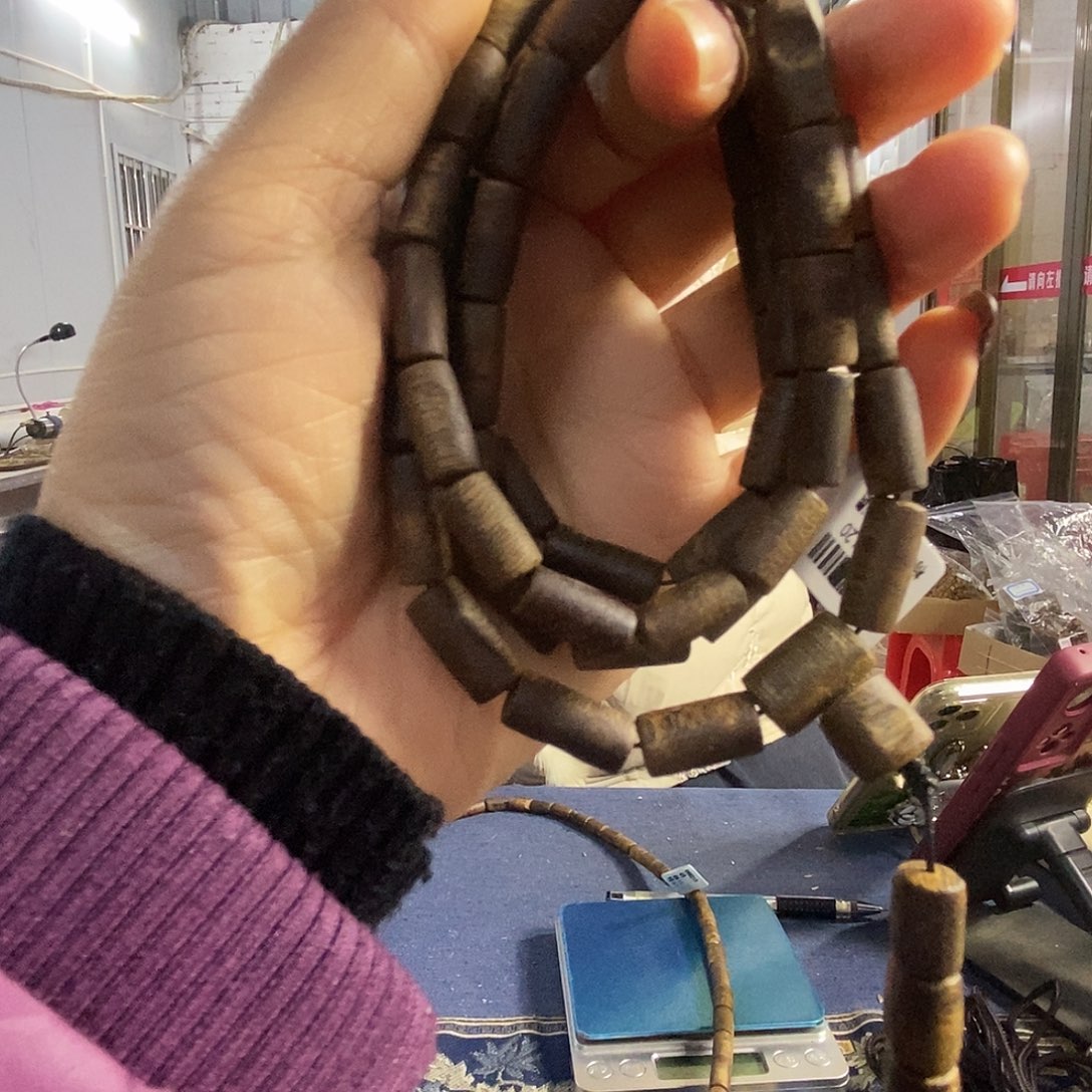 沉香手串棋楠随形长串0.7/20克+多样性发一