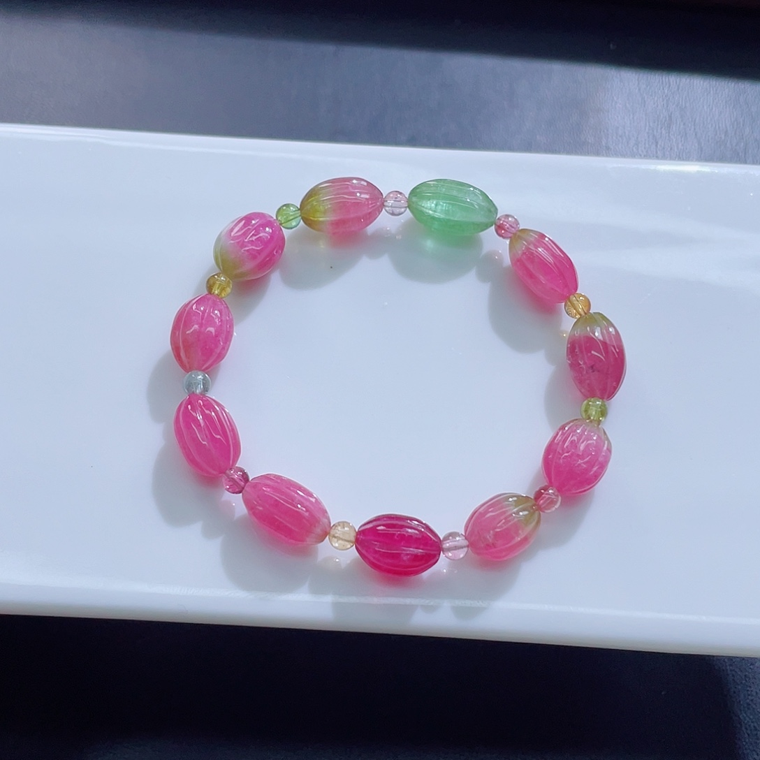 手链未镶嵌碧玺碧玺手链