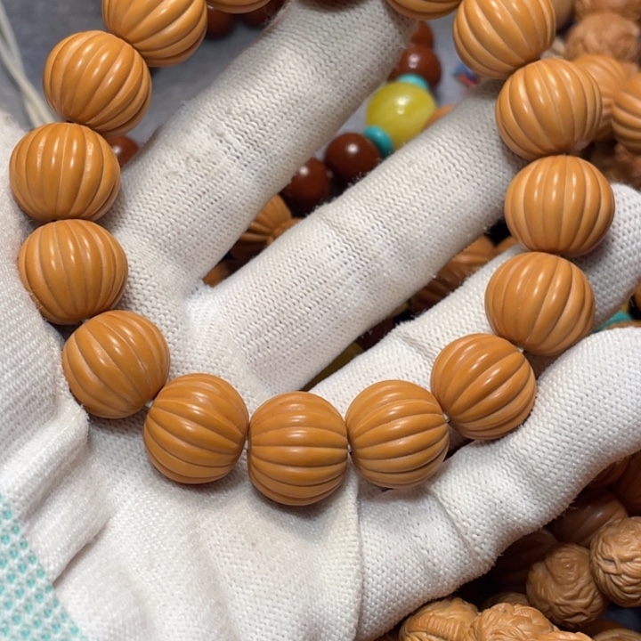 猴头核桃手串慕*瓜珠