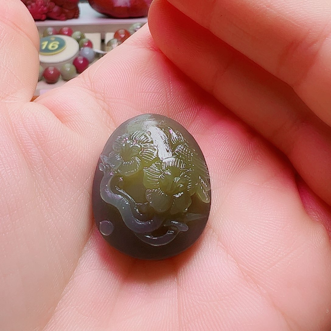 石英质玉盐源未镶嵌