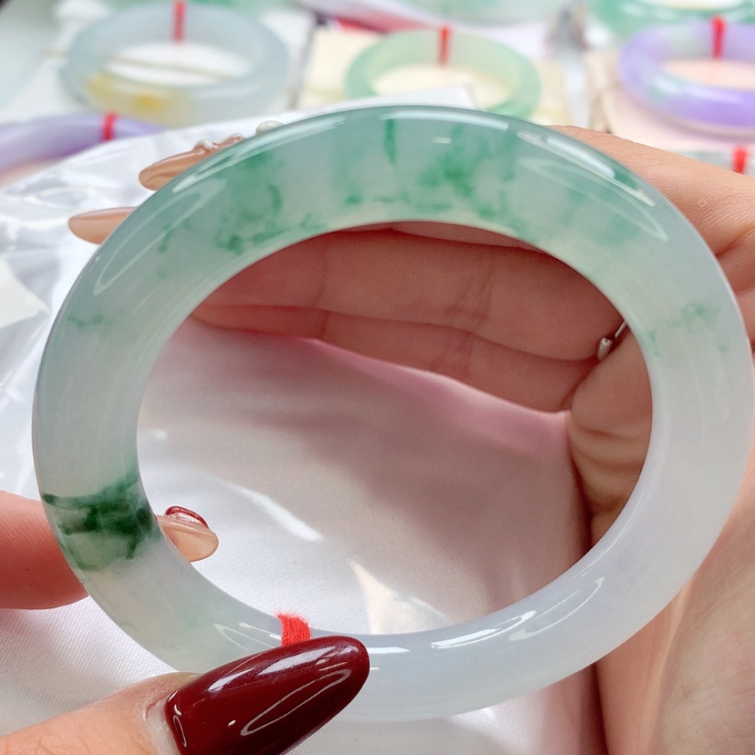 【闪购商品】翡翠手镯（圆镯）未镶嵌师妹